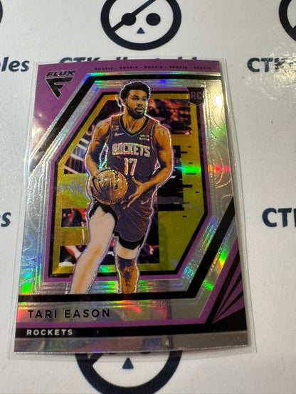 2022-23 Panini NBA Flux Tari Eason Silver Prizm rookie RC #249 Rockets