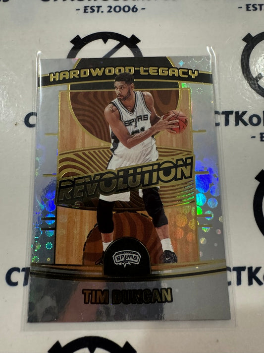 2024-25 Panini NBA Revolution Tim Duncan Hardwood Legacy #14 Spurs