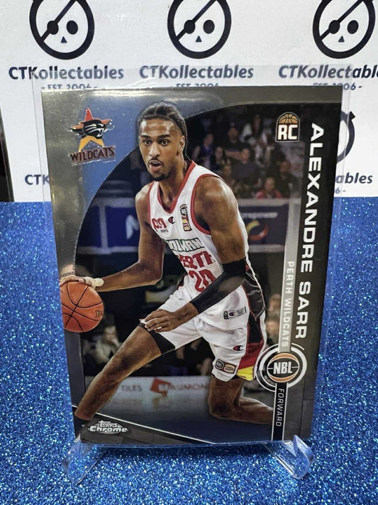 2023-24 Topps Chrome NBL Rookie #61 Alexandre Sarr Perth Wildcats