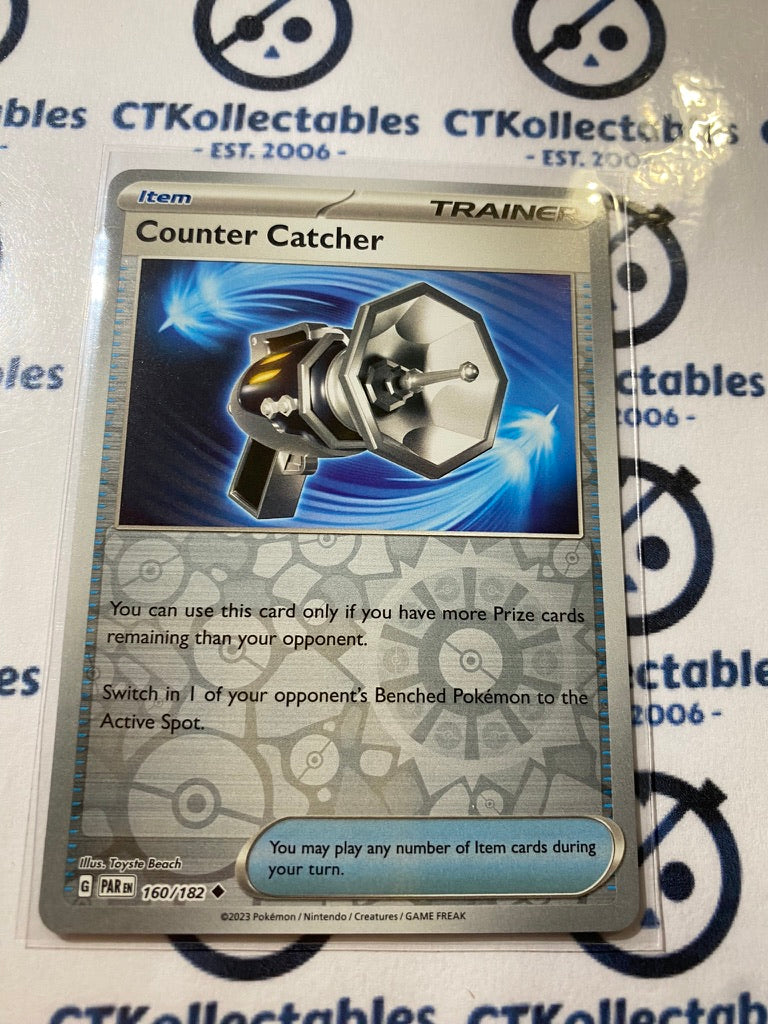 Counter Catcher Trainer Reverse Holo #160/182 2023 Paradox Rift Pokémon TCG