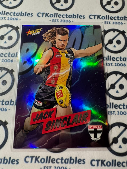 2025 AFL Footy Stars Luminous Jack Sinclair Boom! #244/360 #BM174 Saints