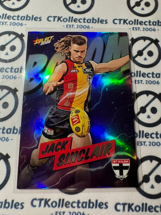 2025 AFL Footy Stars Luminous Jack Sinclair Boom! #244/360 #BM174 Saints