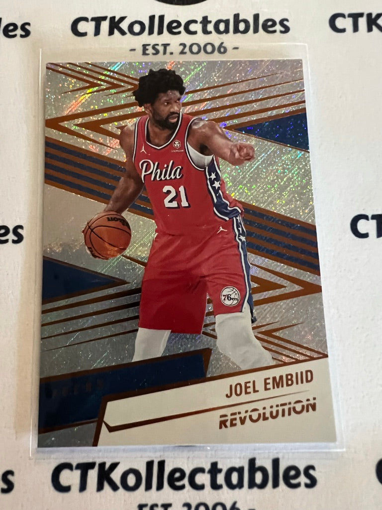 2024-25 NBA Panini Revolution Joel Embiid # 38 Philadelphia 76ers