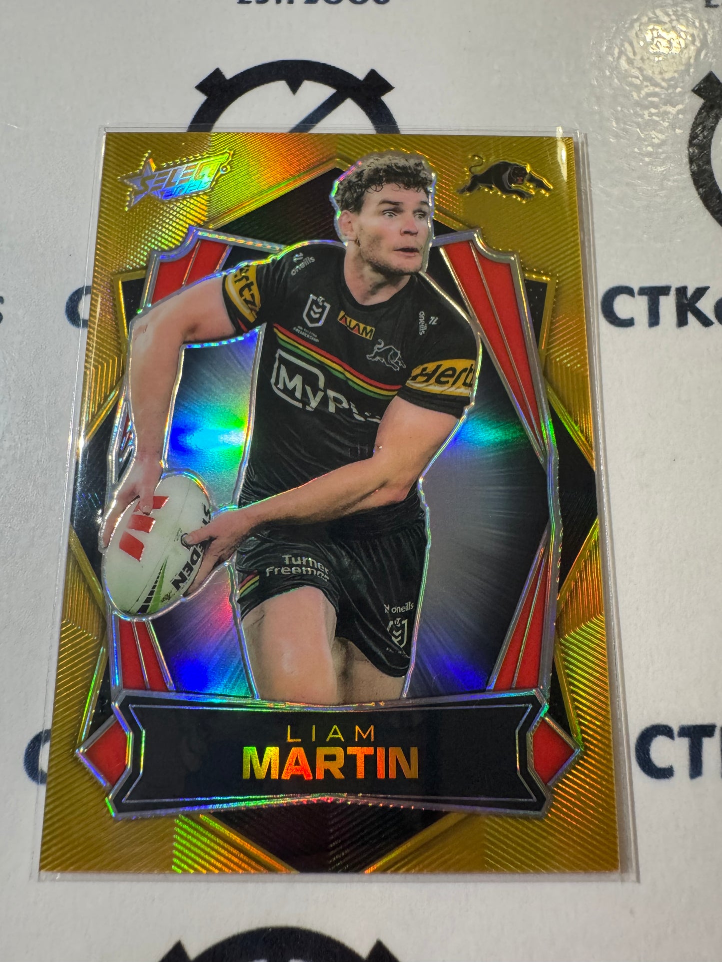 2026 Select NRL League Heroes Luminous Base #L137 Liam Martin Panthers