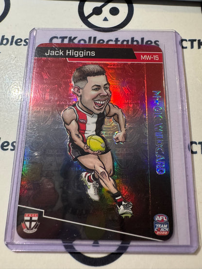2022 AFL Teamcoach Jack Higgins Magic Wildcard MW-01 Saints