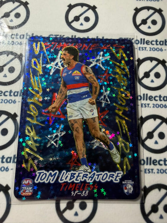 2026 Teamcoach AFL Team Star Powers Tom Liberatore SP88 Bulldogs