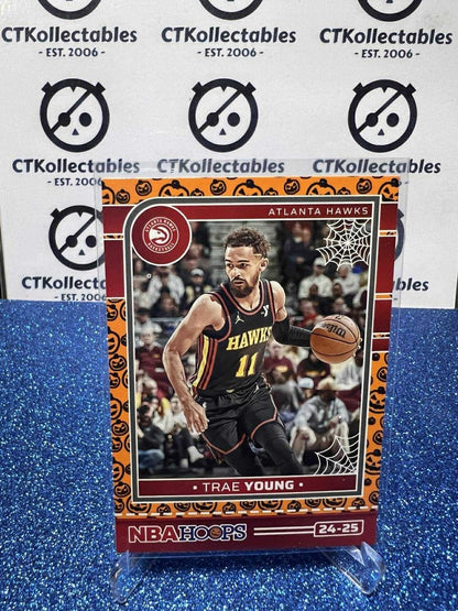 2024-25 Panini NBA HAUNTED HOOPS Orange Pumpkin #106 Trae Young Atlanta Hawks