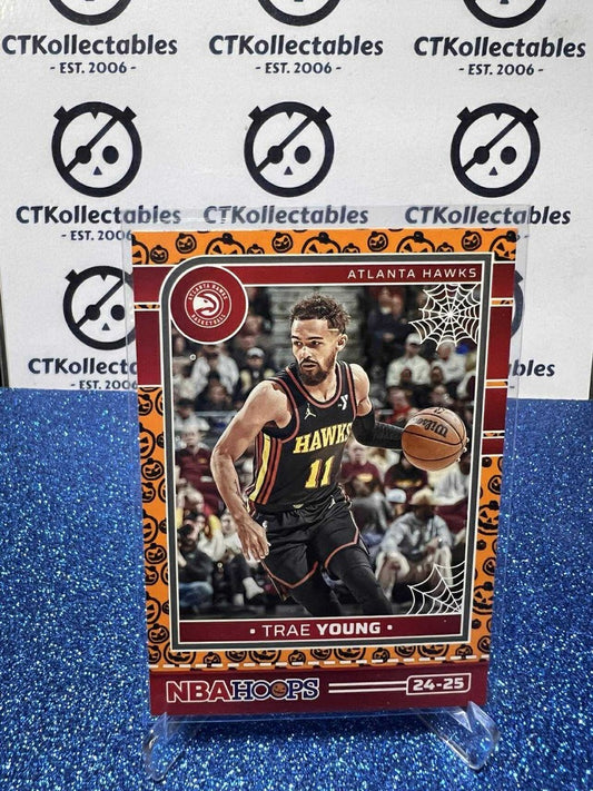 2024-25 Panini NBA HAUNTED HOOPS Orange Pumpkin #106 Trae Young Atlanta Hawks