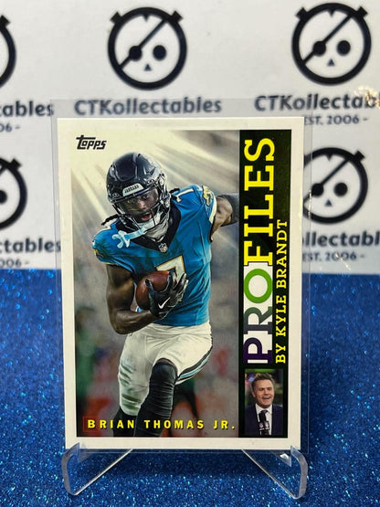 2026 NFL Topps Flagship PROfiles Brian Thomas Jr. TP-2 Jags