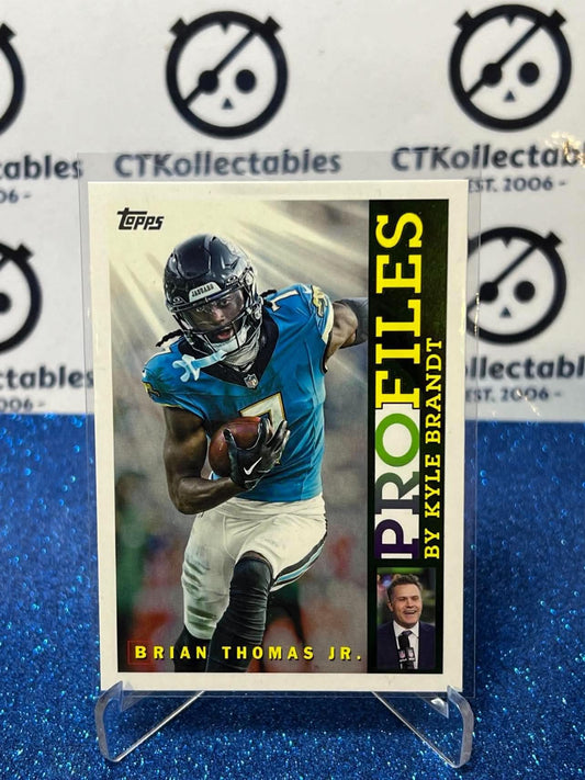 2026 NFL Topps Flagship PROfiles Brian Thomas Jr. TP-2 Jags