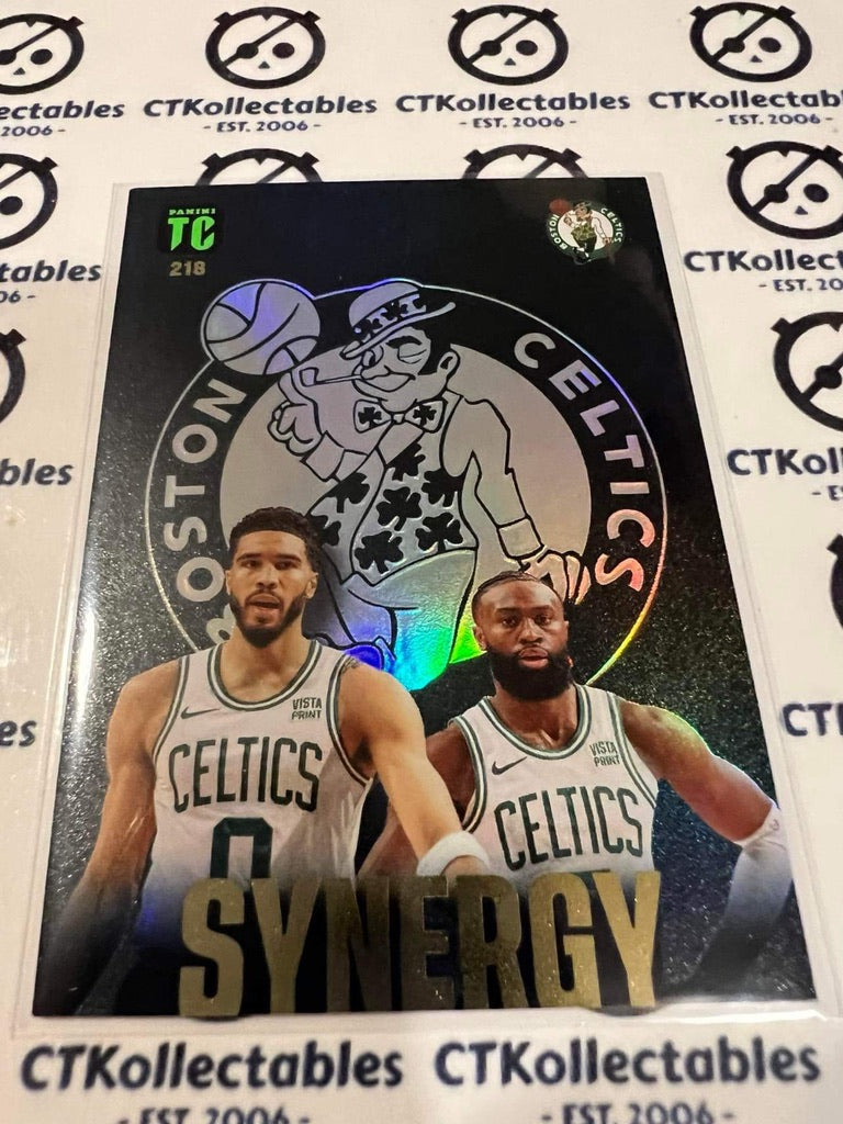 2023-24 Panini Top Class Jayson Tatum/ Jalen Brown SYNERGY #218 Celtics