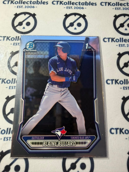 2026 Bowman Chrome Prospects BCP-18 Blaine Bullard Toronto Blue Jays