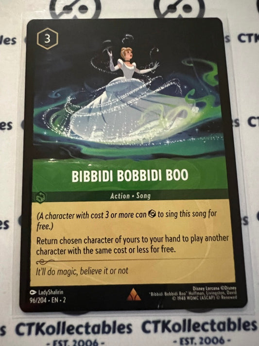 2024 Disney Lorcana Floodborn Non-Foil #96 Bibbidi Bobbidi Boo – Rare