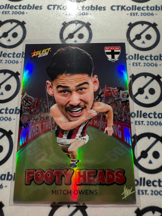 2025 AFL Footy Stars Footy Heads Mitch Owens FH88 Saints