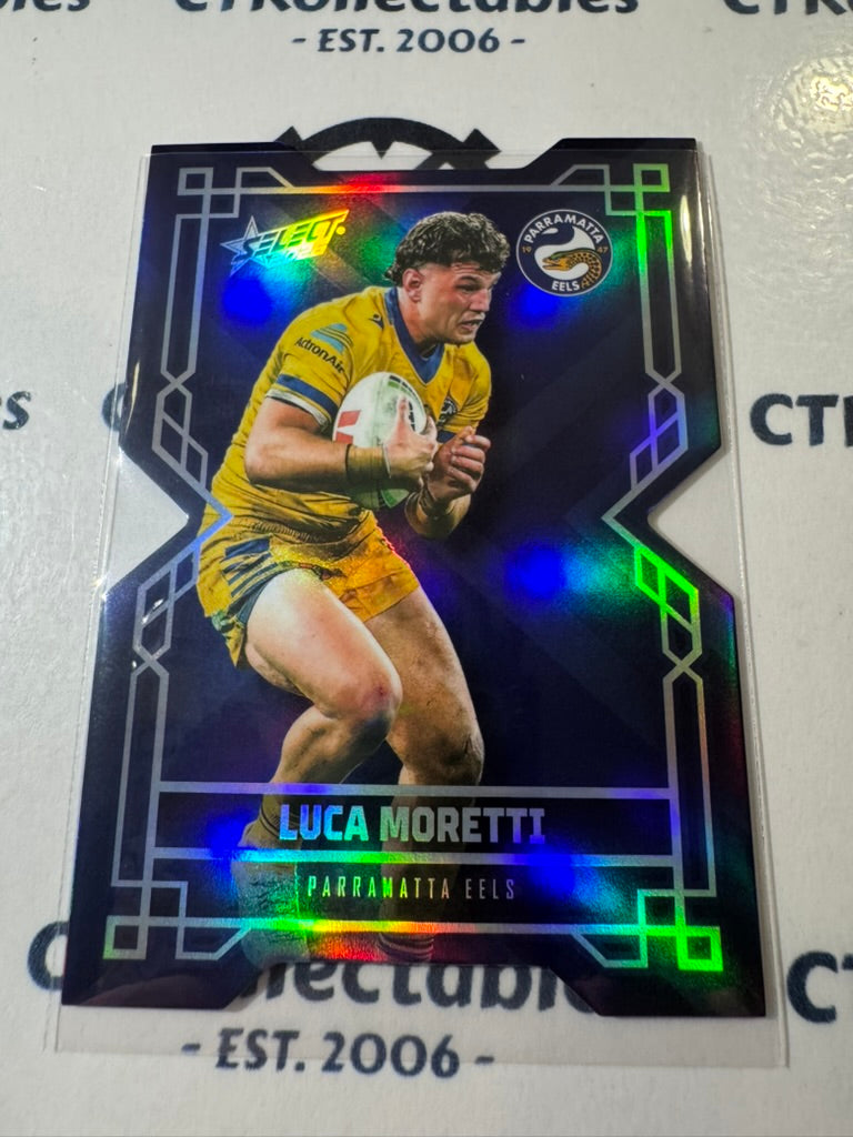 2026 Select NRL League Heroes Colours Diecut #CD134 Luca Moretti Eels