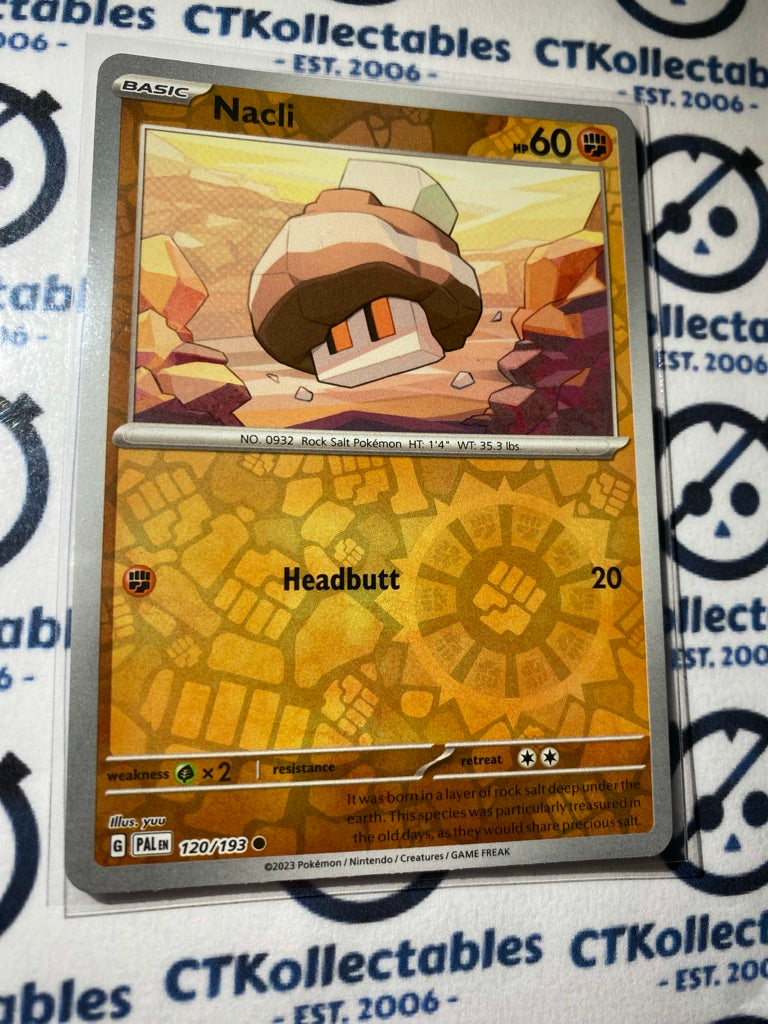 Nacli Reverse Holo #120/193 2023 Paldea Evolved Pokemon Card