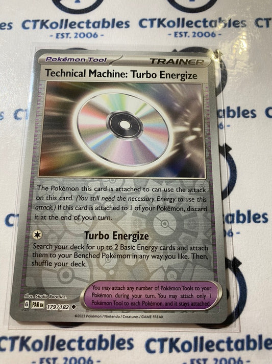 Technical machine Trainer Reverse Holo #179/182 2023 Paradox Rift Pokémon