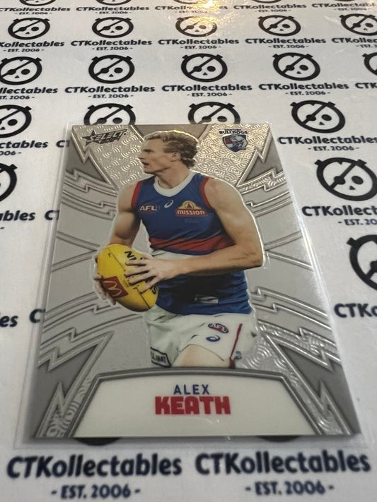 2024 AFL Footy Stars  Luminous Thunderbolt Refractor Alex Keath #204/299