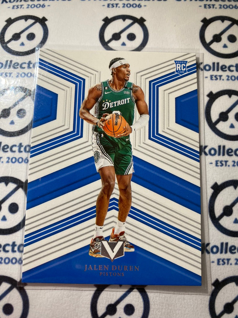 2022-23 Panini NBA Chronicles Vertex Jalen Duren Rookie RC #194 Pistons