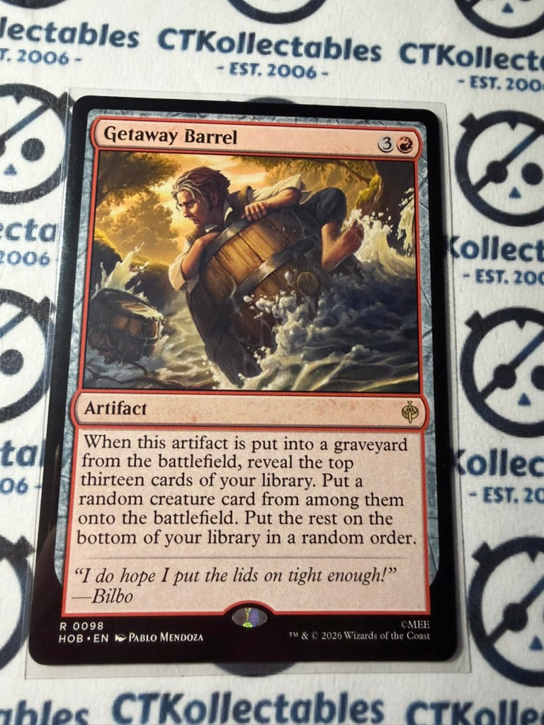 Getaway Barrel Rare #0098 MTG The Hobbit Foil TCG