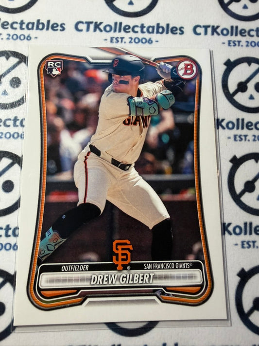 2026 Bowman Rookie card Base 40 Drew Gilbert San Francisco Giants RC