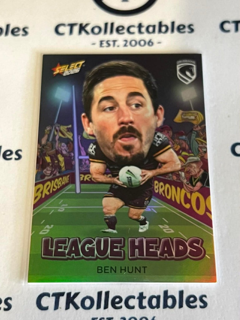 2026 Select NRL League Heroes League Heads #LH3 Ben Hunt Broncos