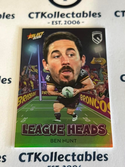 2026 Select NRL League Heroes League Heads #LH3 Ben Hunt Broncos
