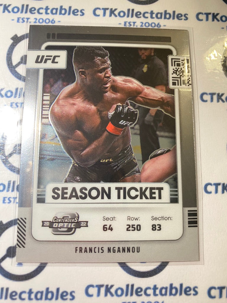 2022 UFC Panini Chronicles Contenders #363 Francis Ngannou