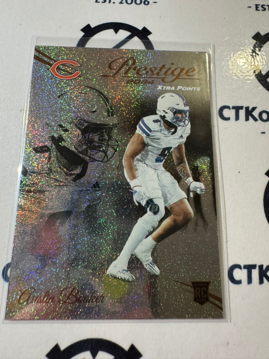 2024 NFL Prestige Dots Xtra Points Rookie #372 Austin Booker Chicago Bears