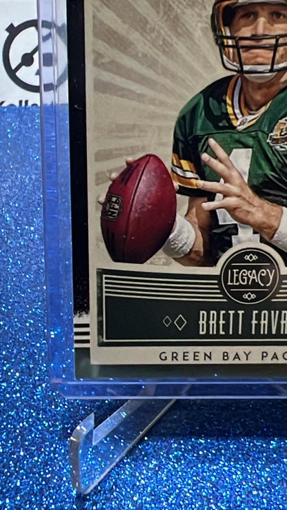 2020 NFL Legacy Brett Favre Record Book Black 1/1 one of one ! RB-BF Packers