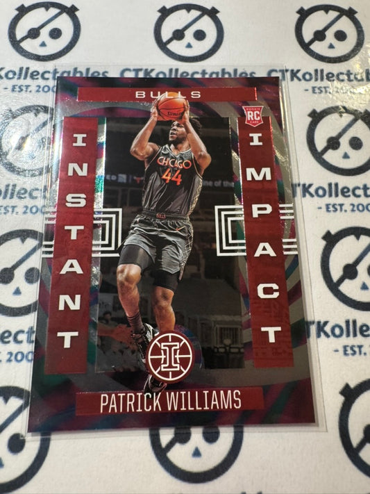 2020-21 NBA Panini Illusions Patrick Williams Instant Impact RC Rookie #16 Bulls