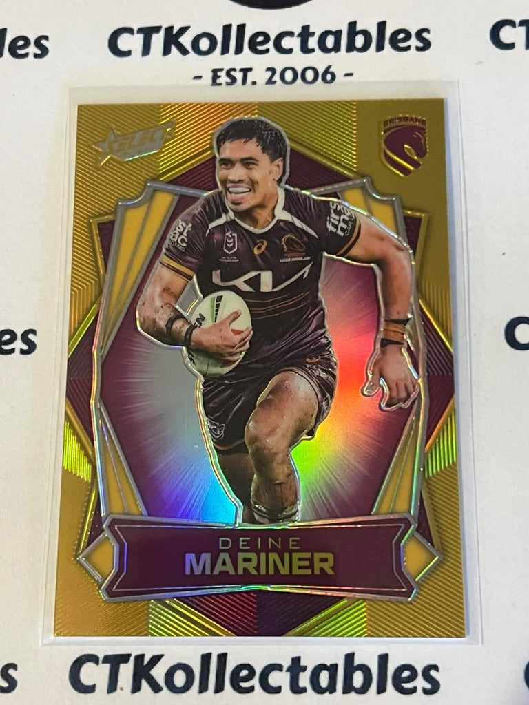 2026 Select NRL League Heroes Luminous Base #L5 Deine Mariner Broncos