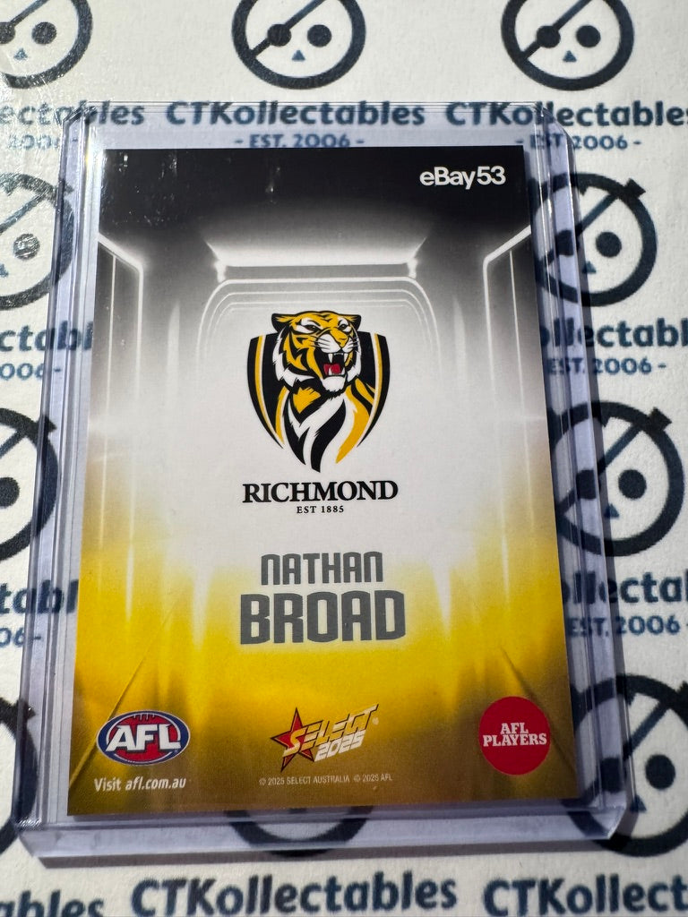 2025 Select AFL Footy Finals Nathan Broad Footy Finals #Ebay53 Tigers