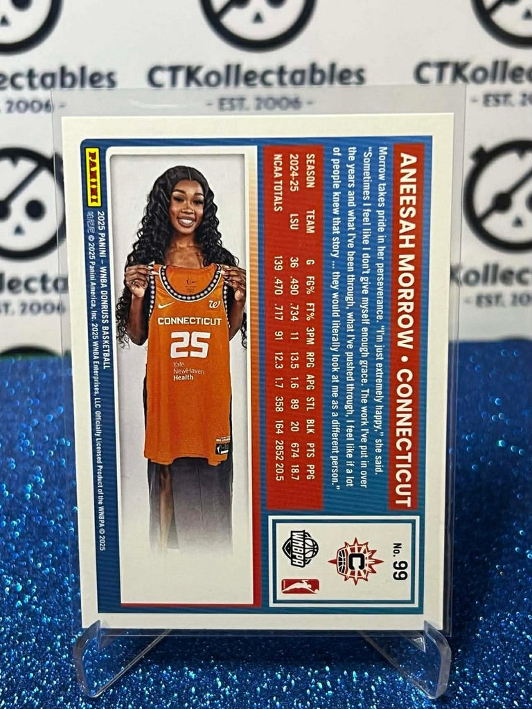 2025 Panini Donruss WNBA Rated Rookie #99 Aneesah Morrow Connecticut Sun