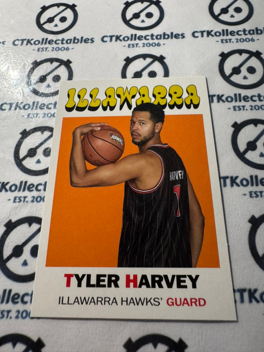 2023-24 Topps NBL Tyler Harvey 1971 Topps Throwback #TB-1 Hawks