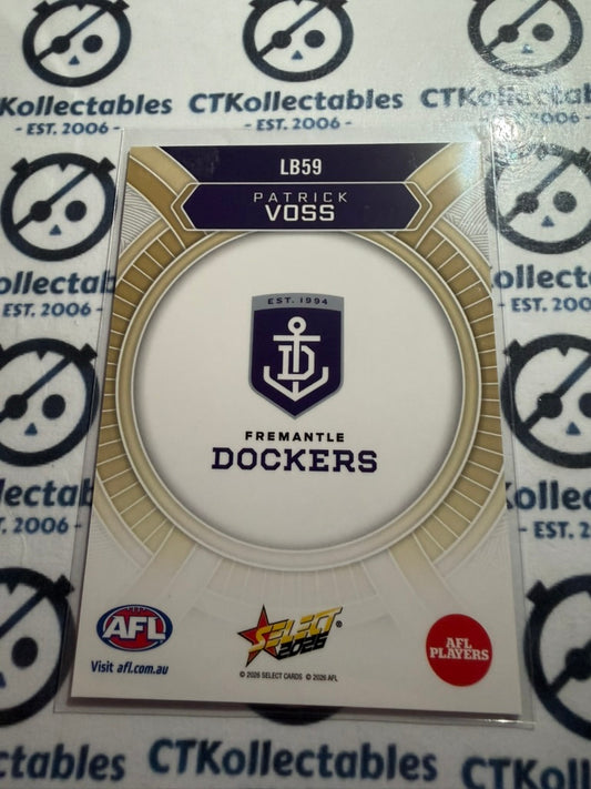 2026 Select AFL Footy Stars Luminous LB59 Patrick Voss Dockers