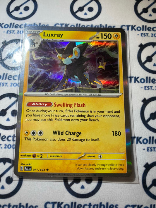 Luxray Holo Rare #071/193 2023 Paldea Evolved Pokemon Card