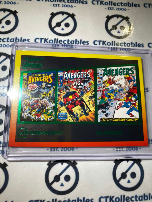 2022 Fleer Ultra Avengers Artist Spotlight Sal Buscema #AS-1 Avengers