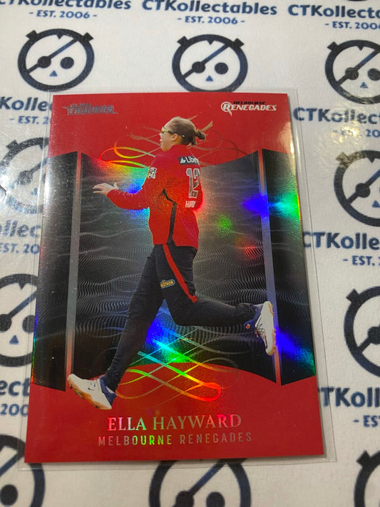 2023/2024 TLA Cricket Traders Silver Parallel Ella Hayward #P100