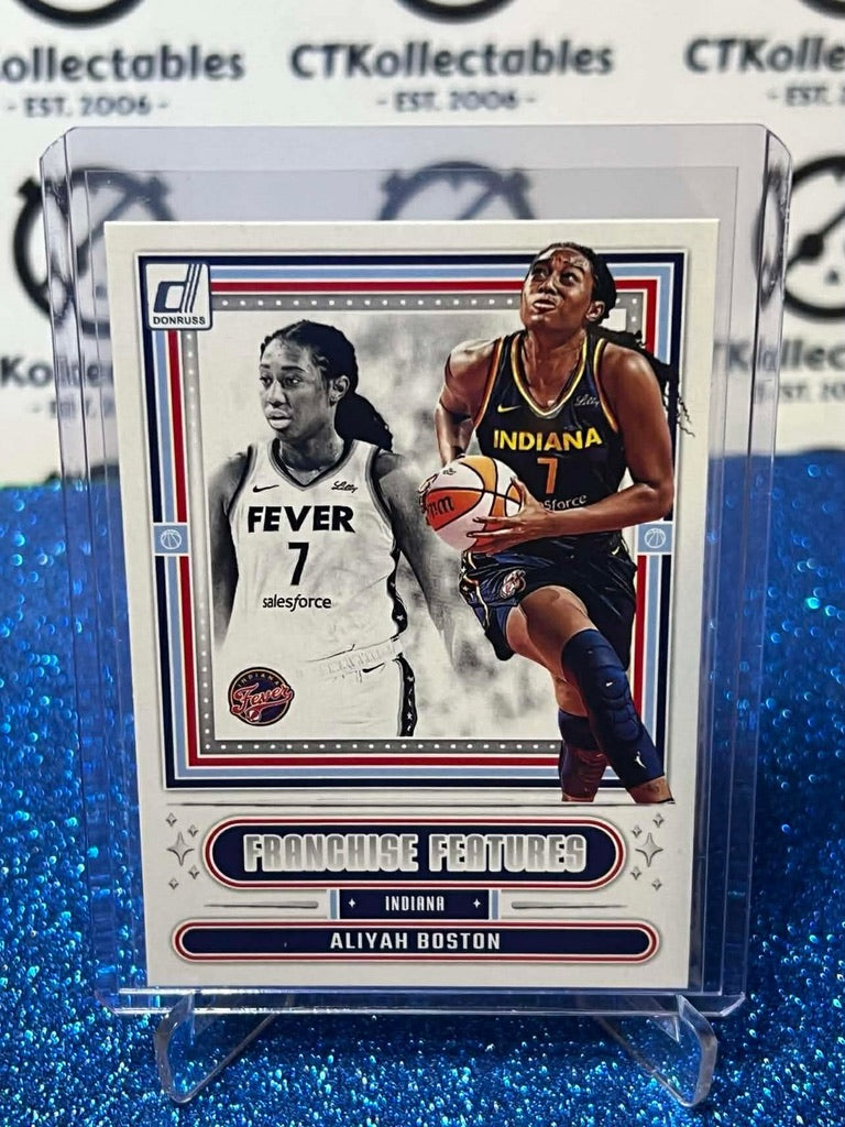 2025 Panini Donruss WNBA Franchise Features #12 Aliyah Boston Indiana Fever