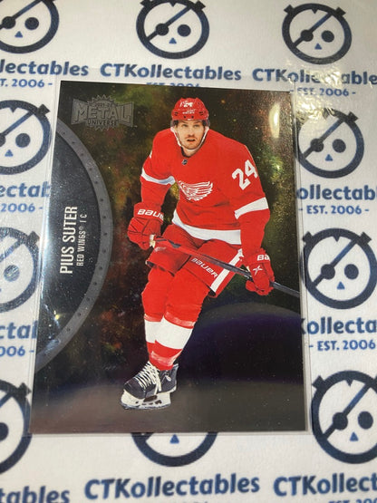 2021/22 Skybox NHL Metal Universe Pius Suter RC #37 Blackhawks