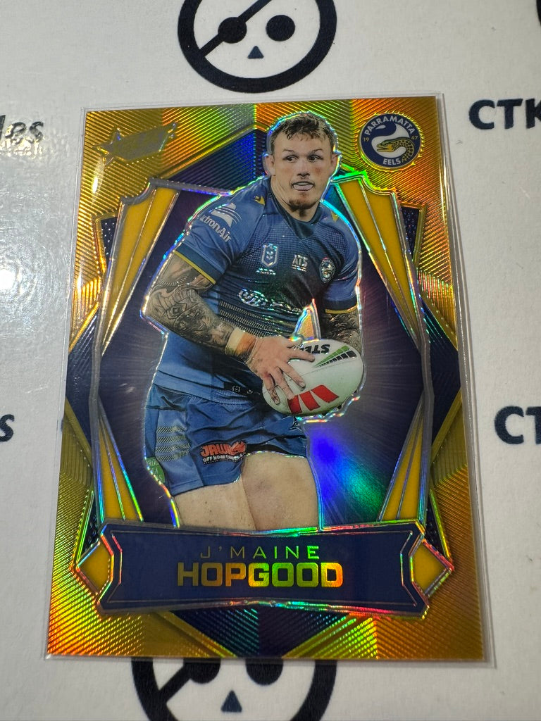 2026 Select NRL League Heroes Luminous Base #L122 J'Maine Hopgood Eels