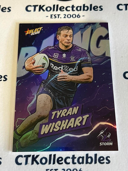 2026 Select NRL League Heroes BANG #B48 Tyran Wishart Storm