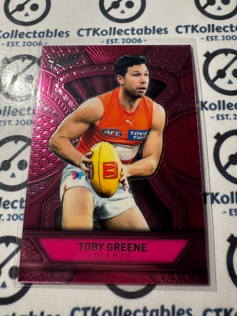 2025 AFL Footy Stars Luminous Toby Greene #LDP38 Dragon Scales PINK Giants