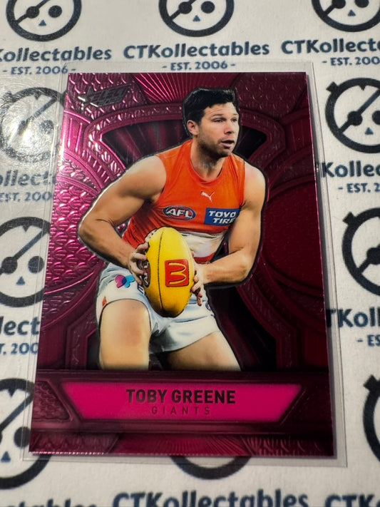 2025 AFL Footy Stars Luminous Toby Greene #LDP38 Dragon Scales PINK Giants