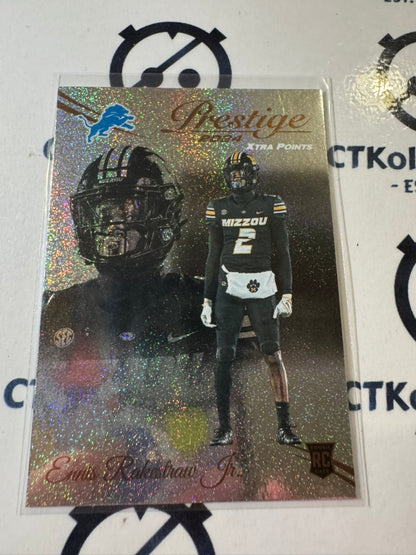 2024 NFL Prestige Dots Xtra Points Rookie #323 Ennis Rakestraw Jr. Detroit Lions