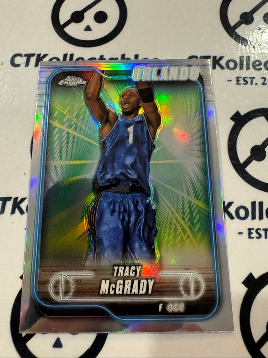 2024/25 Topps NBA Chrome Tracy McGrady Refractor #42 Magic
