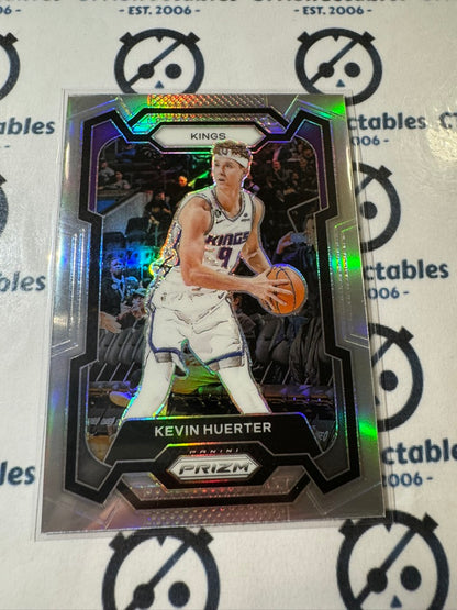 2023-24 NBA Panini Prizm Kevin Huerter Silver Prizm #240 Kings