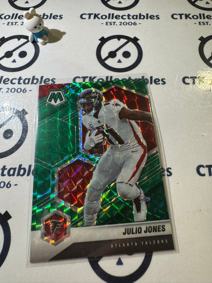 2021 PANINI NFL MOSAIC JULIO JONES GREEN MOSAIC PRIZM #15 FALCONS