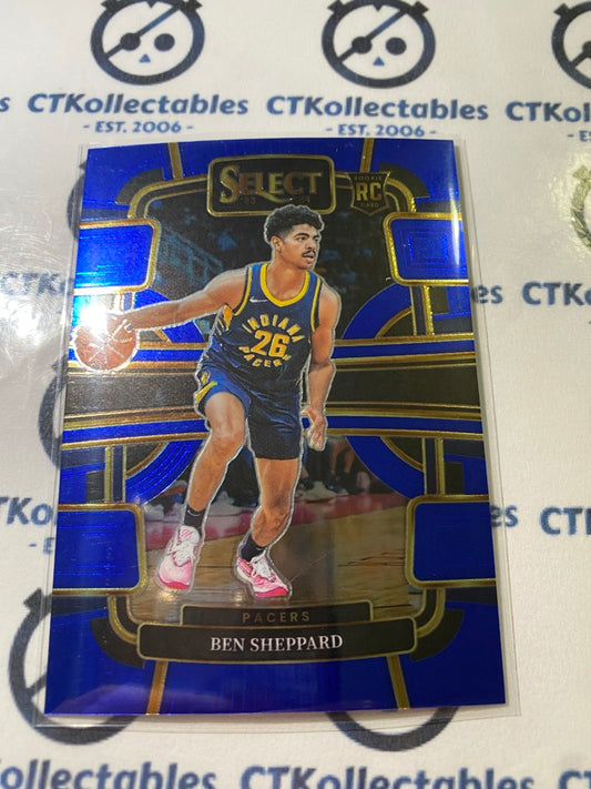 2023-24 Panini NBA Select Ben Sheppard Blue Rookie Concourse #94